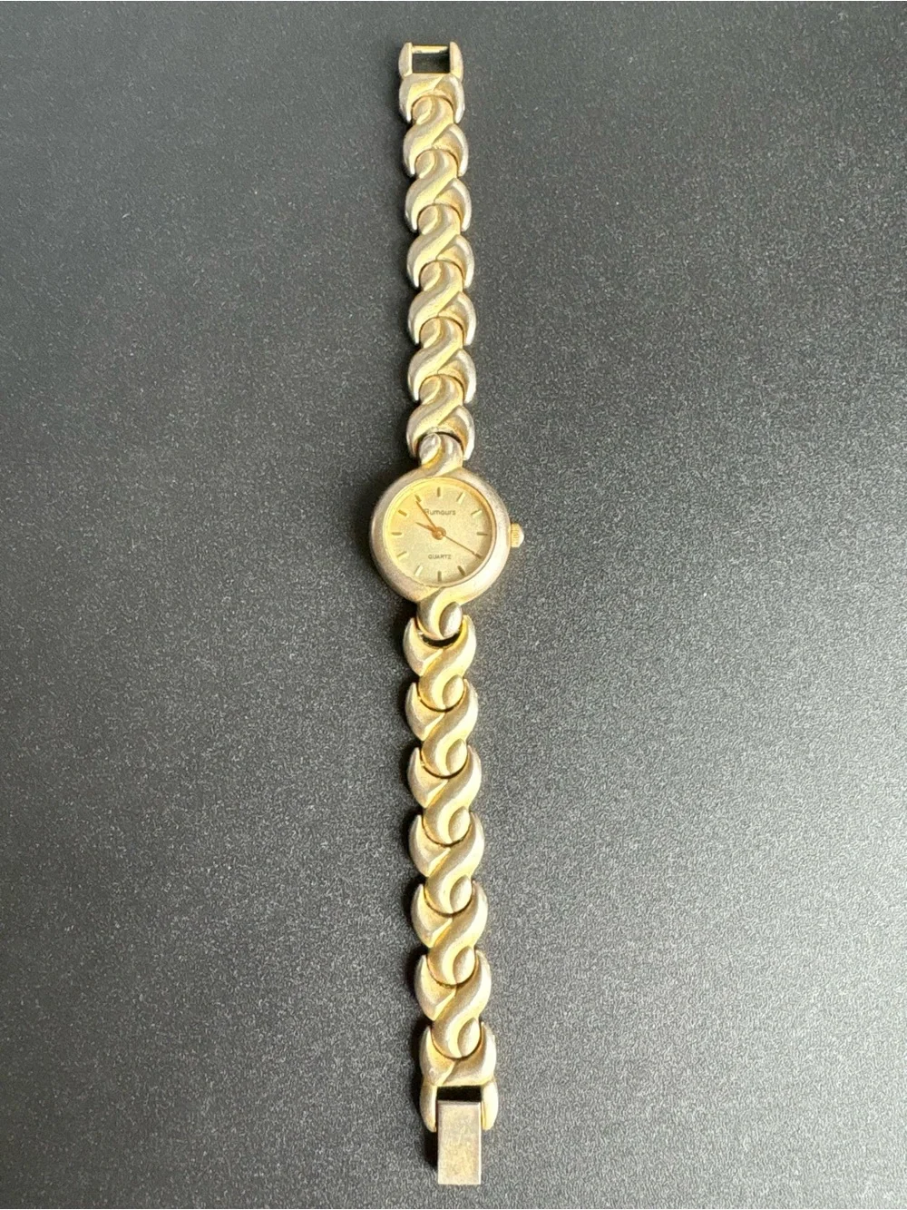 Rumours Gold-Tone Women's Link Bracelet Watch